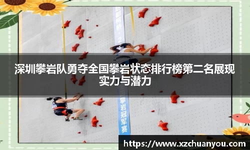 深圳攀岩队勇夺全国攀岩状态排行榜第二名展现实力与潜力